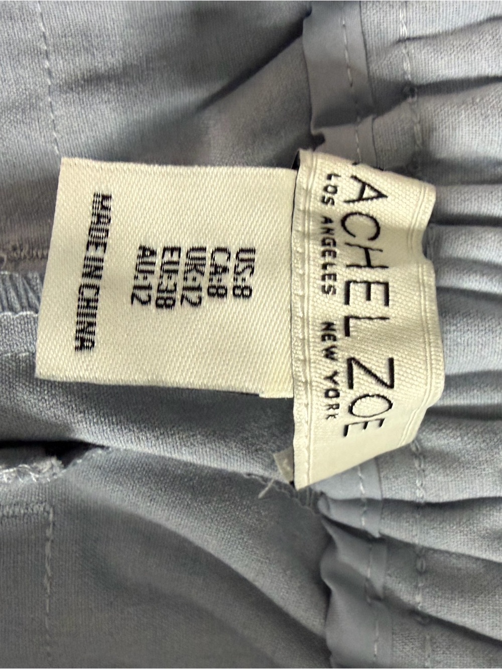 Rachel Zoe Pale Gray Tailored Dress Trousers - Picture 3 of 7